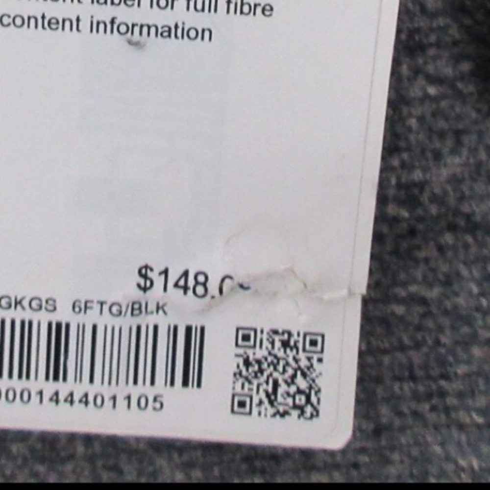 Lululemon Sweater Womens 0 Cotton Cashmere Blend Mock Neck Sweater gray Relaxed - Picture 15 of 15